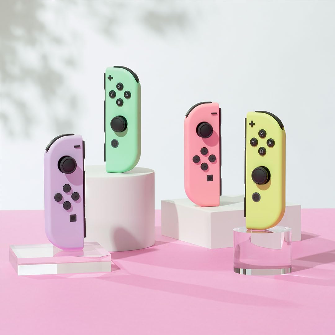 Mando Nintendo Switch Joy-Con Set De Dos Rosa/Amarillo Mando Nintendo Switch Joy-Con Set De Dos Rosa/Amarillo